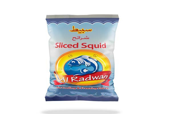 Sliced Squid